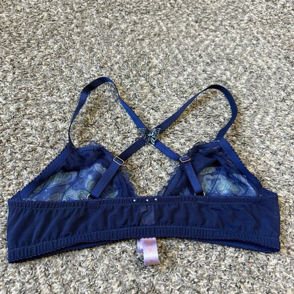 Savage X Fenty Plus Baroque Butterfly Bralette LB3 Flutter Mode Size 1X New - Picture 3 of 6